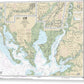 Nautical Chart-12261 Chesapeake Bay Honga, Nanticoke, Wicomico Rivers-fishing Bay - Acrylic Print