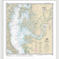 Nautical Chart-12263 Chesapeake Bay Cove Point-sandy Point - Framed Print
