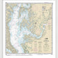 Nautical Chart-12263 Chesapeake Bay Cove Point-sandy Point - Framed Print