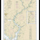Nautical Chart-12268 Choptank River Cambridge-greensboro - Framed Print