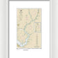 Nautical Chart-12268 Choptank River Cambridge-greensboro - Framed Print