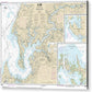 Nautical Chart-12272 Chester River, Kent Island Narrows, Rock Hall Harbor-swan Creek - Acrylic Print