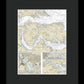 Nautical Chart-12285 Potomac River, District-columbia - Framed Print