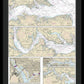 Nautical Chart-12285 Potomac River, District-columbia - Framed Print