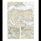 Nautical Chart-12285 Potomac River, District-columbia - Framed Print