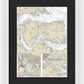 Nautical Chart-12285 Potomac River, District-columbia - Framed Print