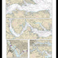 Nautical Chart-12285 Potomac River, District-columbia - Framed Print