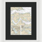 Nautical Chart-12285 Potomac River, District-columbia - Framed Print