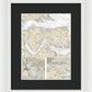 Nautical Chart-12285 Potomac River, District-columbia - Framed Print