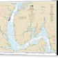 Nautical Chart-12288 Potomac River Lower Cedar Point-mattawoman Creek - Canvas Print