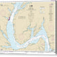 Nautical Chart-12288 Potomac River Lower Cedar Point-mattawoman Creek - Acrylic Print