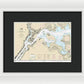 Nautical Chart-12339 East River Tallman Island-queensboro Bridge - Framed Print
