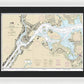 Nautical Chart-12339 East River Tallman Island-queensboro Bridge - Framed Print