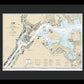 Nautical Chart-12339 East River Tallman Island-queensboro Bridge - Framed Print