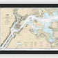 Nautical Chart-12339 East River Tallman Island-queensboro Bridge - Framed Print