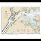 Nautical Chart-12339 East River Tallman Island-queensboro Bridge - Framed Print