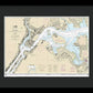 Nautical Chart-12339 East River Tallman Island-queensboro Bridge - Framed Print