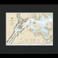 Nautical Chart-12339 East River Tallman Island-queensboro Bridge - Framed Print