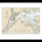 Nautical Chart-12339 East River Tallman Island-queensboro Bridge - Framed Print