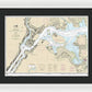 Nautical Chart-12339 East River Tallman Island-queensboro Bridge - Framed Print