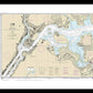 Nautical Chart-12339 East River Tallman Island-queensboro Bridge - Framed Print