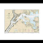 Nautical Chart-12339 East River Tallman Island-queensboro Bridge - Framed Print