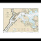 Nautical Chart-12339 East River Tallman Island-queensboro Bridge - Framed Print