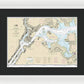 Nautical Chart-12339 East River Tallman Island-queensboro Bridge - Framed Print
