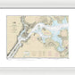 Nautical Chart-12339 East River Tallman Island-queensboro Bridge - Framed Print