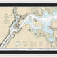 Nautical Chart-12339 East River Tallman Island-queensboro Bridge - Framed Print