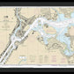 Nautical Chart-12339 East River Tallman Island-queensboro Bridge - Framed Print