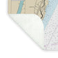 Nautical Chart-12345 Hudson River George Washington Bridge-yonkers - Blanket