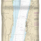 Nautical Chart-12346 Hudson River Yonkers-piermont - Duvet Cover