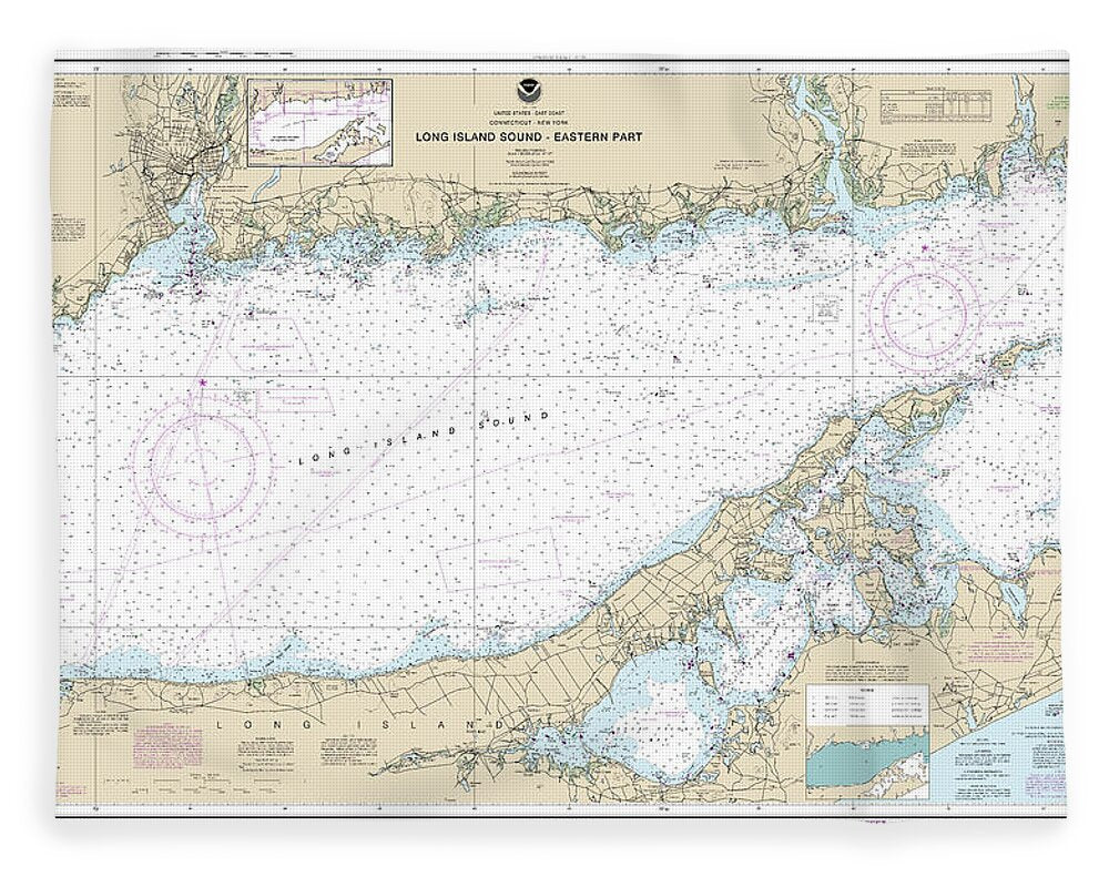 Nautical Chart-12354 Long Island Sound Eastern Part - Blanket