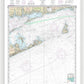 Nautical Chart-13205 Block Island Sound-approaches - Framed Print