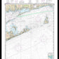 Nautical Chart-13205 Block Island Sound-approaches - Framed Print