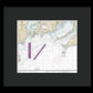 Nautical Chart-13218 Marthas Vineyard-block Island - Framed Print