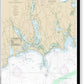 Nautical Chart-13228 Westport River-approaches - Canvas Print