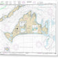 Nautical Chart-13233 Marthas Vineyard, Menemsha Pond - Canvas Print