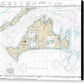Nautical Chart-13233 Marthas Vineyard, Menemsha Pond - Canvas Print