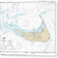 Nautical Chart-13241 Nantucket Island - Canvas Print