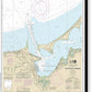 Nautical Chart-13242 Nantucket Harbor - Canvas Print