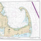 Nautical Chart-13246 Cape Cod Bay - Canvas Print