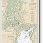 Nautical Chart-13281 Gloucester Harbor-annisquam River - Acrylic Print
