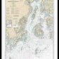 Nautical Chart-13302 Penobscot Bay-approaches - Framed Print