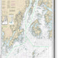 Nautical Chart-13302 Penobscot Bay-approaches - Acrylic Print