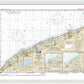 Nautical Chart-14825 Ashtabula-chagrin River, Mentor Harbor, Chagrin River - Framed Print