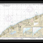 Nautical Chart-14825 Ashtabula-chagrin River, Mentor Harbor, Chagrin River - Framed Print