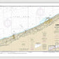 Nautical Chart-14828 Erie-geneva - Framed Print