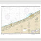 Nautical Chart-14828 Erie-geneva - Framed Print